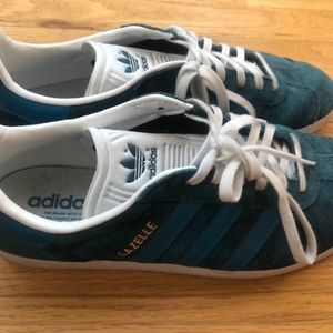 Adidas Blue Suede Shoes